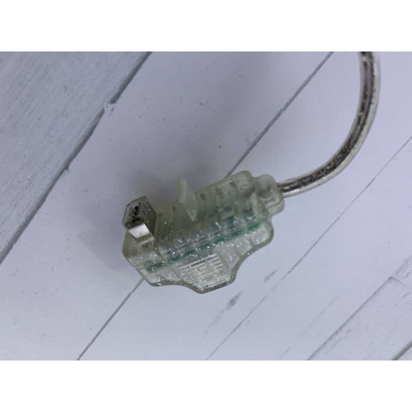 Nyko Nintendo Game Boy Advance Color Bendy Worm Light Snake Lamp Clear - Picture 4 of 5